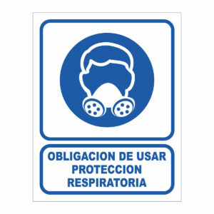 Cartel Obligación de Usar Protecci?n Respiratoria