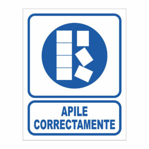Cartel Apile Correctamente