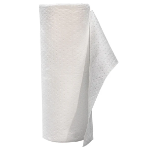 ROLLO GRANDE DE PAÑOS  ABSORBENTE SELECTIVO AMBIENTAL PREMIUM PARA HIDROCARBUROS HIDROFÓBICO - 96,52 CM x 43,89 M  ECOWAY