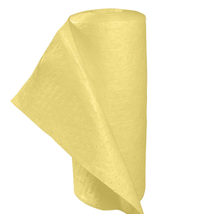 ROLLO DE PAÑOS ABSORBENTES LIVIANOS UNIVERSAL HAZMAT PARA LIQUIDOS AGRESIVOS - LÍNEA QUÍMICOS PREMIUM 76,2CM X 45,7M ECOWAY