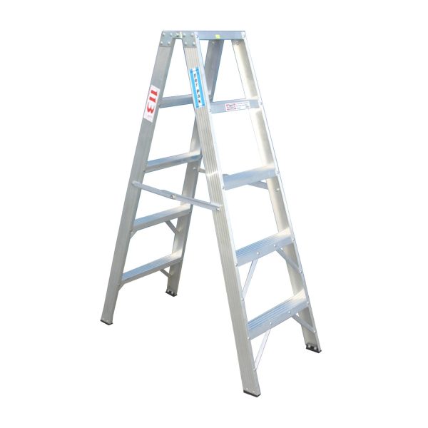 Escalera de Aluminio Modelo Tijera Doble Acceso