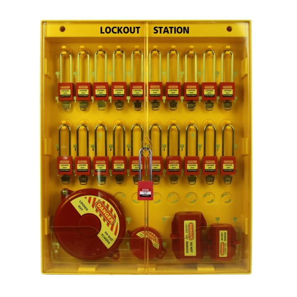 Estación de Lockout para Candados y Bloqueadores Pequeños