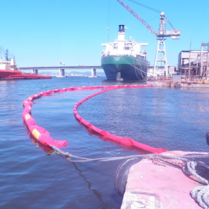 BARRERA FLOTANTE RÍGIDA ANTIDERRAME 14 PULG ECOWAY