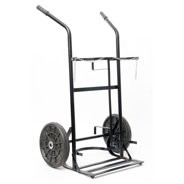 Carro para dos tubos de ox?gen o y/o acetileno.