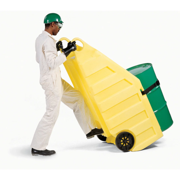 CARRO CON CONTENCIÓN "POY DOLLY" PARA TAMBOR DE 200 LTS ECOWAY - Imagen 3