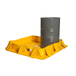 BATEA DE EMERGENCIA DE LONA MEDIANA DESMONTABLE 120 X 120 X 20 CM ECOWAY