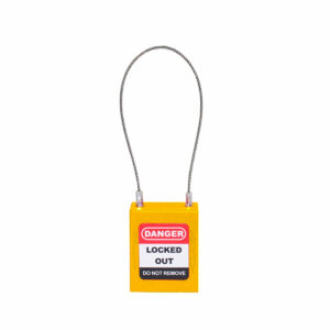 Candado de Seguridad con Cable de Acero