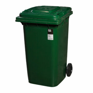 Contenedor Inyectado de 240L con Ruedas y Tapa