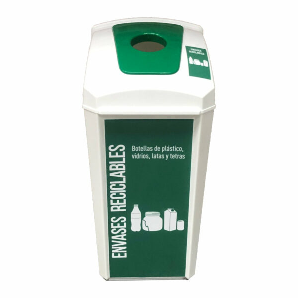 Cesto de Reciclaje de 50L