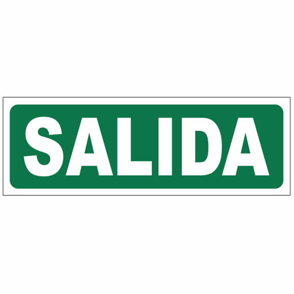 Cartel Salida