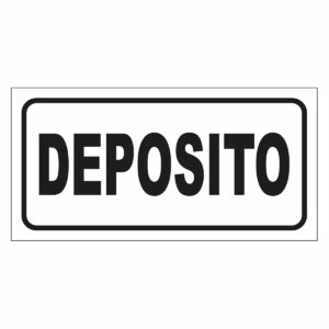 Cartel Depósito