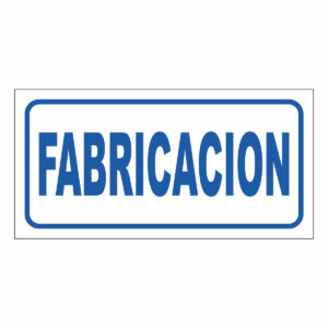 Cartel Fabricaci?n