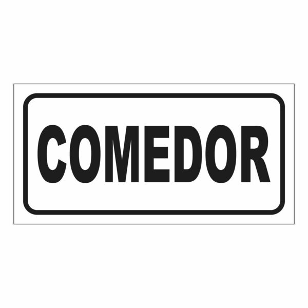 Cartel Comedor