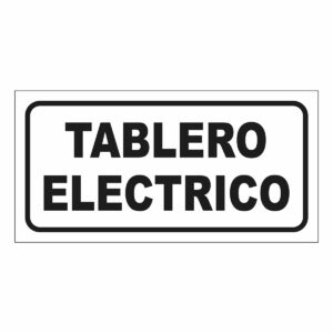 Cartel Tablero El?ctrico