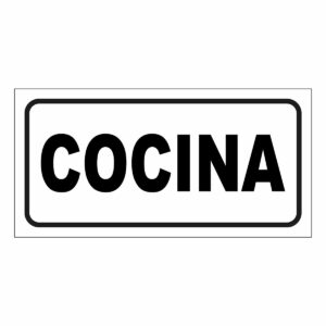 Cartel Cocina
