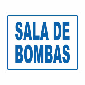 Cartel Sala de Bombas