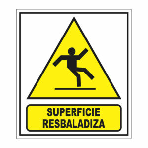 Cartel Superficie Resbaladiza