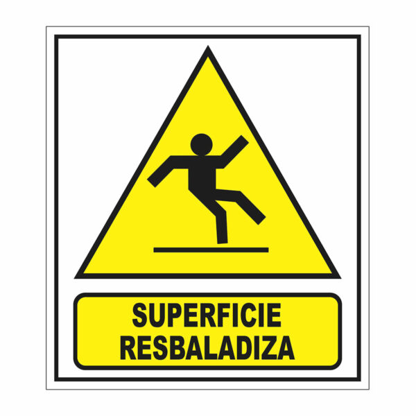 Cartel Superficie Resbaladiza