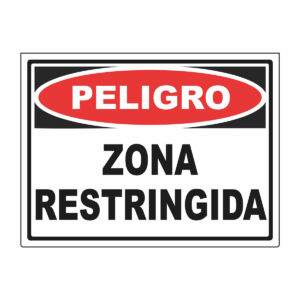 Cartel Zona Restringida
