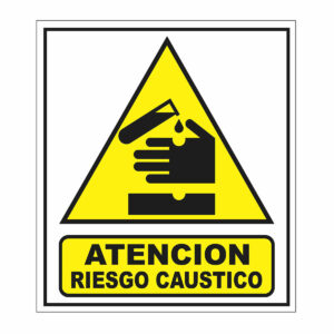 Cartel Atención Riesgo C?ustico
