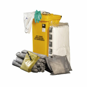 KIT ANTIDERRAME UNIVERSAL MANTENIMIENTO PREMIUM EN CONTENEDOR DE 120 LTS ECOWAY