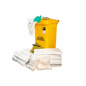 KIT ANTIDERRAME AMBIENTAL SELECTIVO PREMIUM EN CONTENEDOR DE 120 LTS ECOWAY