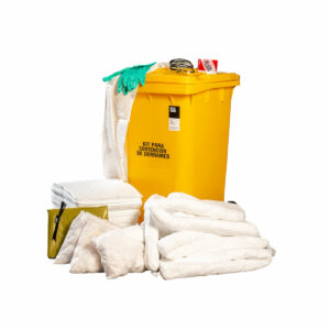 KIT ANTIDERRAME AMBIENTAL SELECTIVO PREMIUM EN CONTENEDOR DE 240 LTS ECOWAY