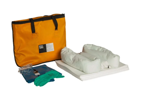 KIT ANTIDERRAME AMBIENTAL SELECTIVO PREMIUM EN BOLSO CHICO ECOWAY