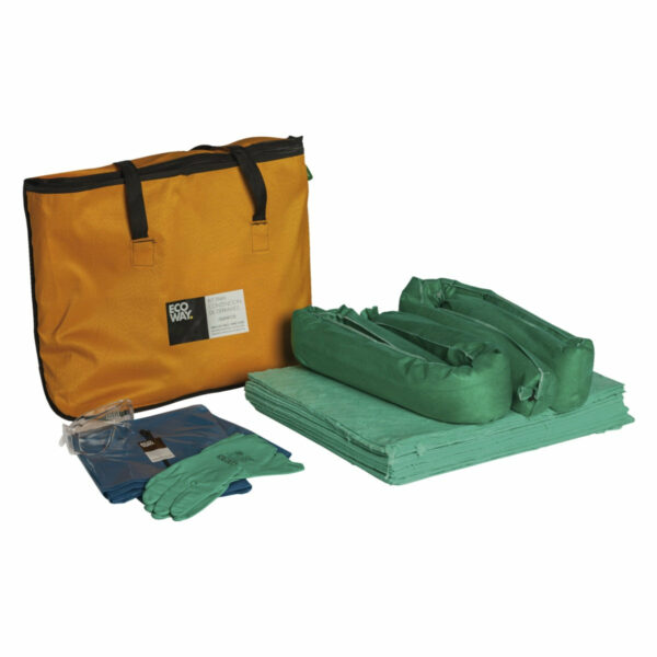 KIT QUÍMICO ANTIDERRAME PREMIUM EN BOLSO CHICO ECOWAY