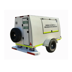 TRAILER PARA CONTINGENCIAS Y CONTROL DE DERRAMES SELECTIVOS PARA HIDROCARBUROS ECOWAY