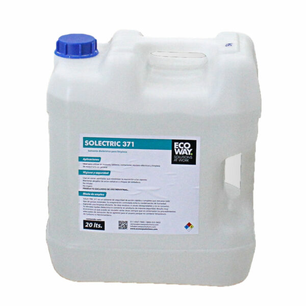 Solvente Dielectrico Solectric 371 en Bidón de 20 Lts