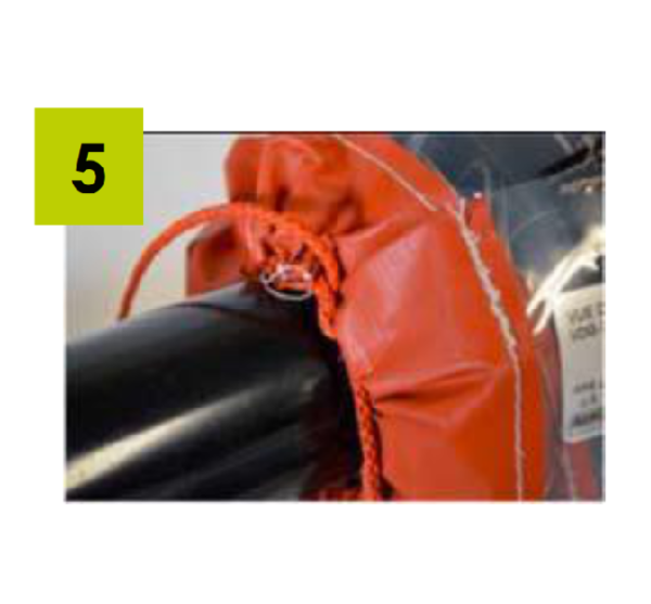 CUBRE BRIDA PVCR-150 PARA CAÑOS de 1 | 2 | 3 | 4 y 6 PULG PVC Ramco® - Imagen 7