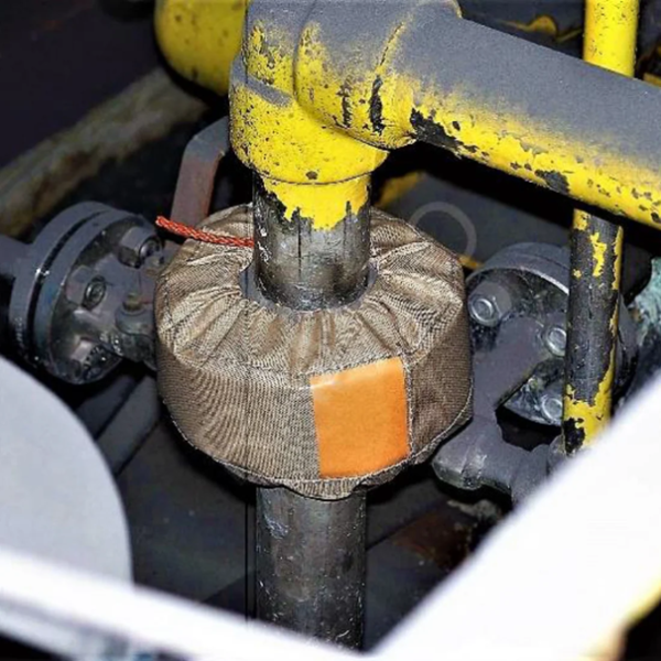 CUBRE BRIDA PTFE (Teflón) Y FV (Fibra de Vidrio) CON DRENAJE TFE-150 PARA CAÑOS de 1 | 2 | 3 | 4 y 6 PULG Ramco® - Imagen 2