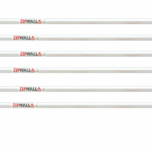 Zipwall postes de aluminio a 3,8 mts caja de 6