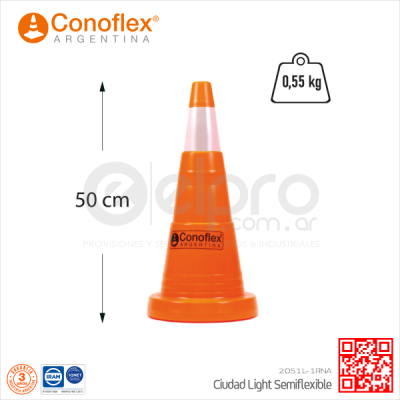 20511L-1RNA-CIUDAD_LIGHT-SEMIFLEXIBLE-50CM