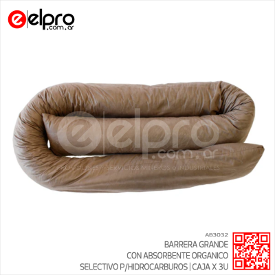 AB3032 - BARRERA GRANDE CON ABSORBENTE ORGÁNICO - CAJA X 3U