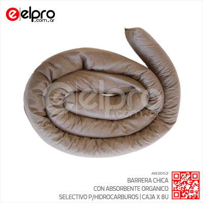 AB3052 - BARRERA CHICA CON ABSORBENTE ORGANICO - CAJA X 8U