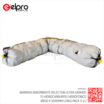 AB9085 - BARRERA ABSORBENTE SELECTIVA ULTRA-GRANDE HIDROCARBUROS 800 x 5000 MM-1