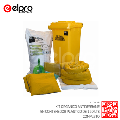 KT0128 - KIT ORG ANTIDERR CONTENEDOR DE 120 LTS