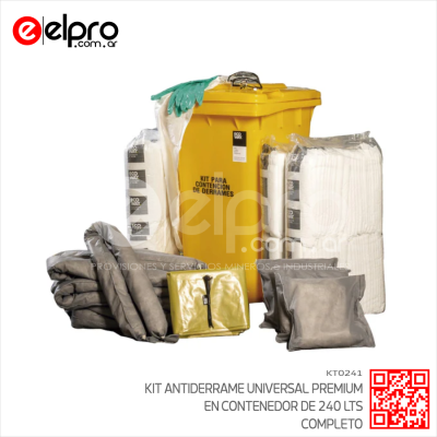 KT0241 - KIT ANTIDERR UNIV PREMIUM CONT 240 LTS